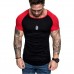 Men’s T  Shirts Round Collar T  Shirts Quick Drying Elasticity Basketball Sportswear Fitness Gym Running Short Shirts