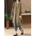 Womens Casual Loose Long Sleeve Cotton Trench Coats Cardigans