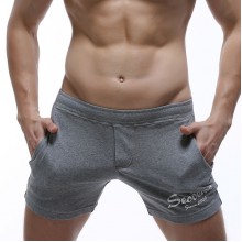 SEOBEAN Mens Pockets Arrow Shorts Home Sleepwear Casual Boxers